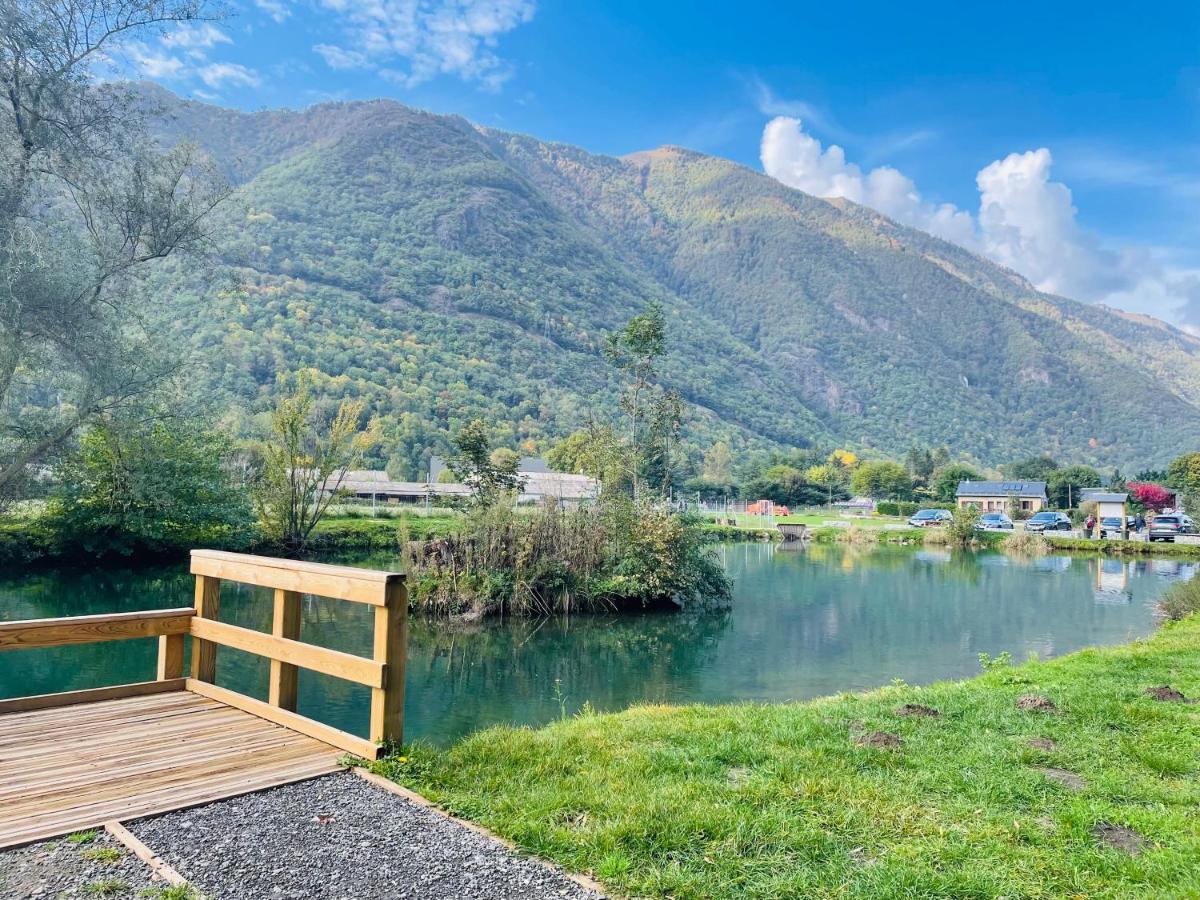 Duplex Du Pailhet, T3 Neuf, Vue Montagne, Parking, Navette Et 2 Velos A Disposition Gratuitement Bagnères-de-Luchon Exterior foto